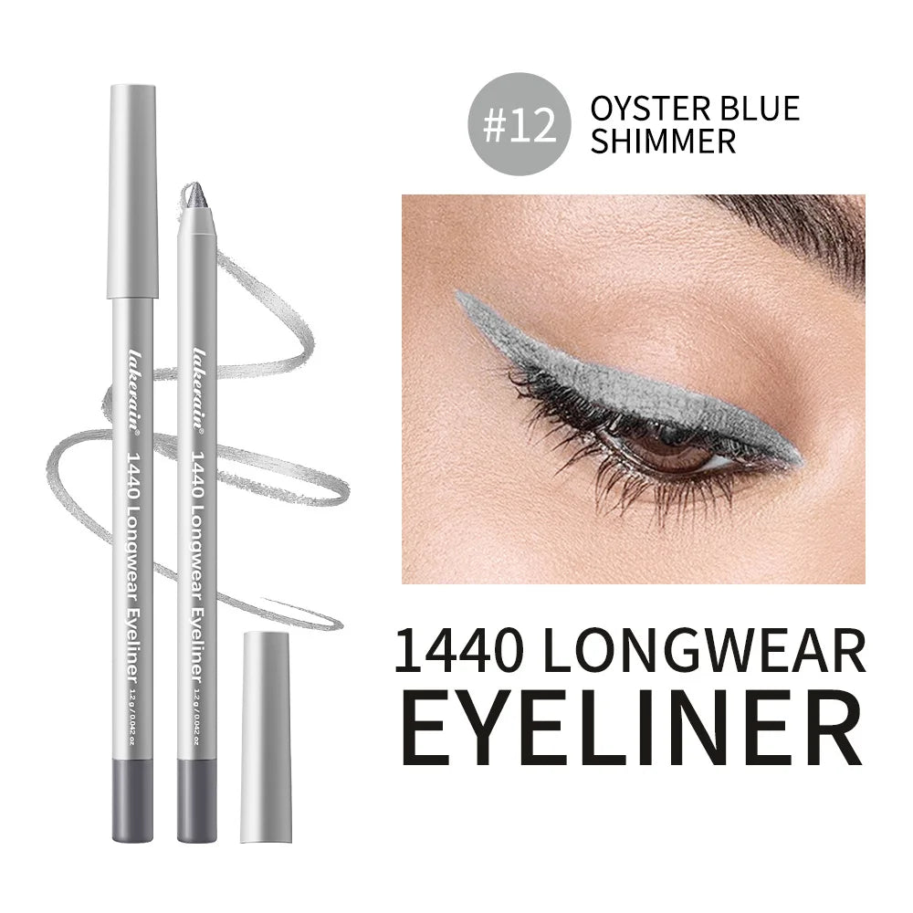 12 Colors Eyeliner Pencil Long-lasting