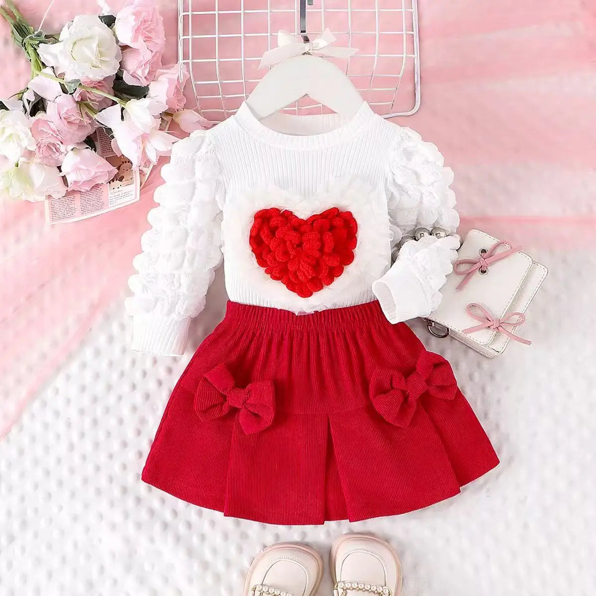 Girls' New Two Piece Set
