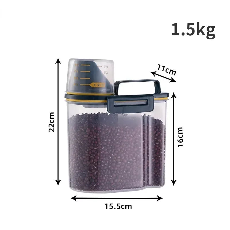 1.5kg/2kg Cup Food Store for pets