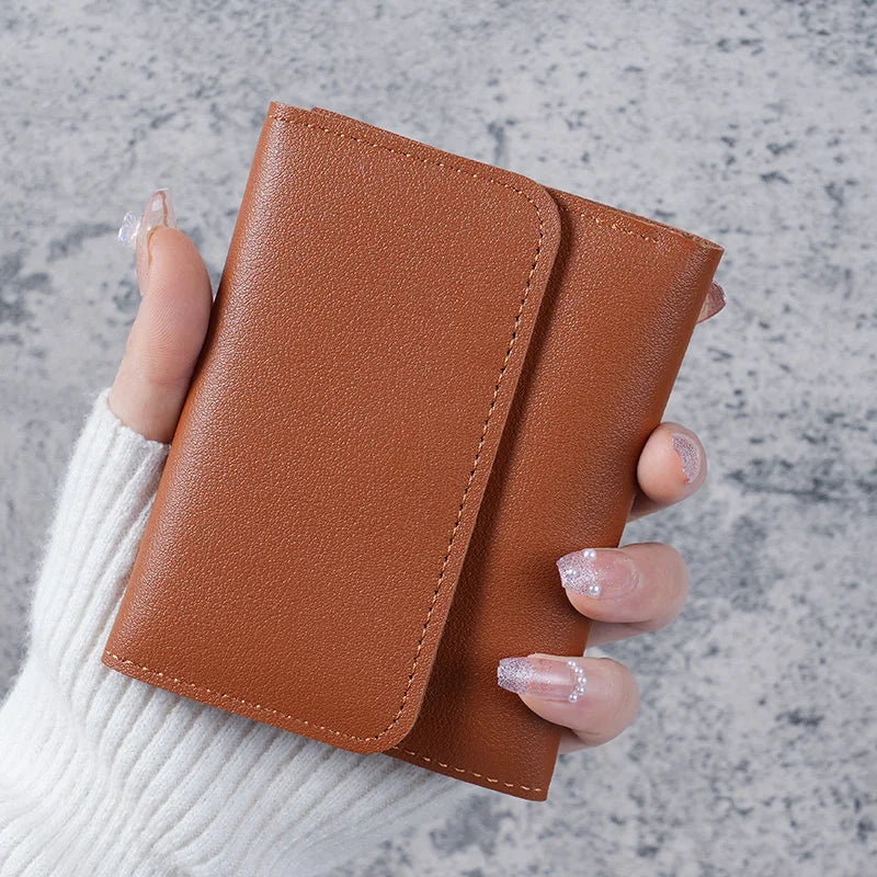 Simple And Short Lady Purse