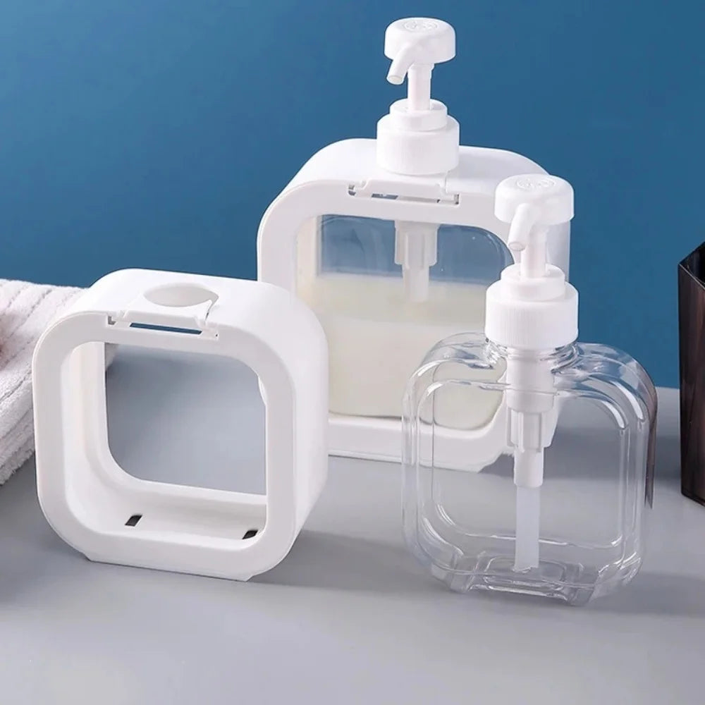 300/500ML 1PCS Large Capacity Transparent Soap Dispenser Bottle