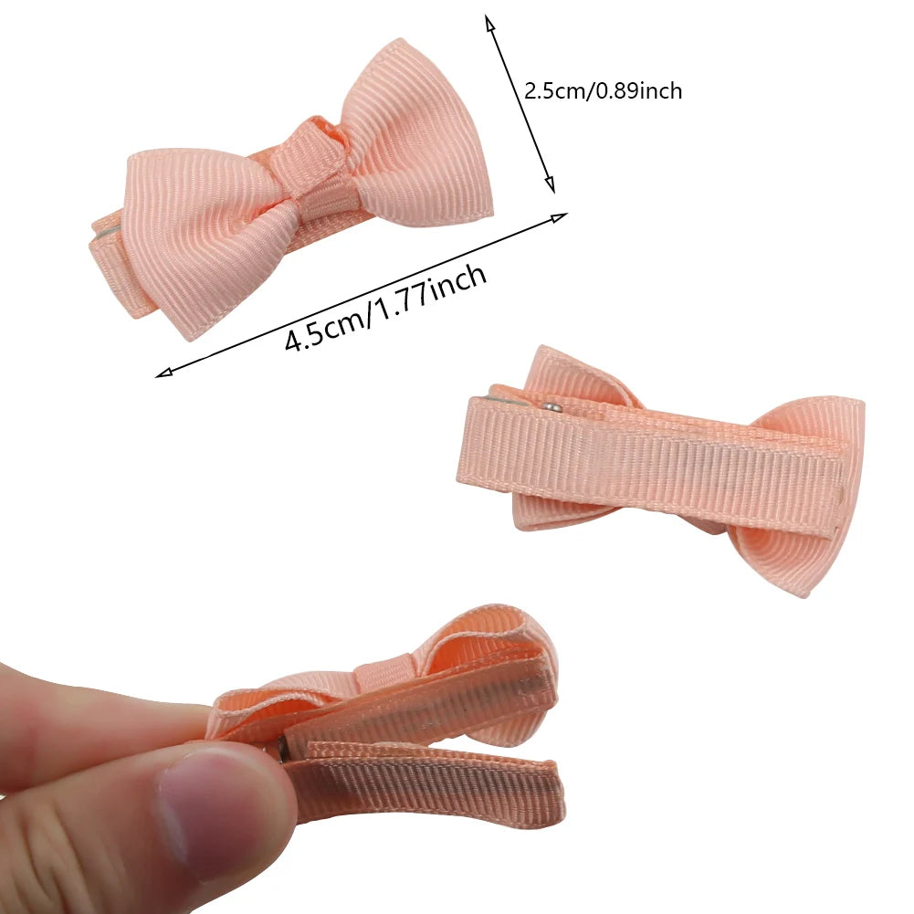 12Pcs/Lot 4.5cm Kids Hair Clips