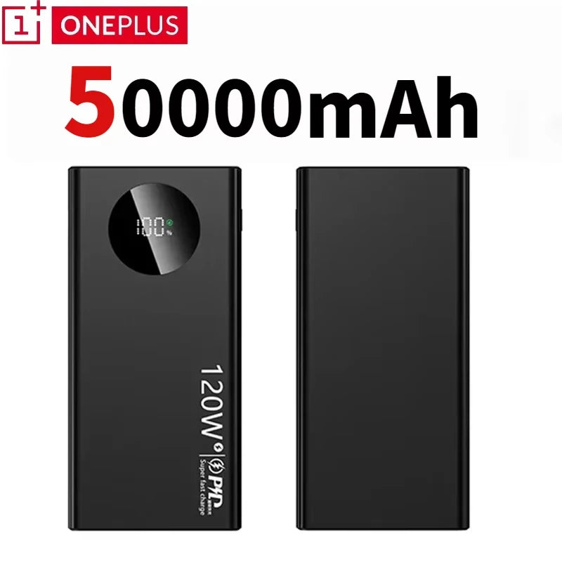 Oneplus 500000mah 120W Power Bank Super Fast Charging
