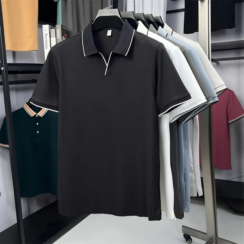Light luxury T-shirt for men's wear