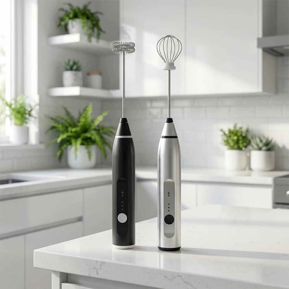 Portable Electric Milk Frothers Handheld Blender