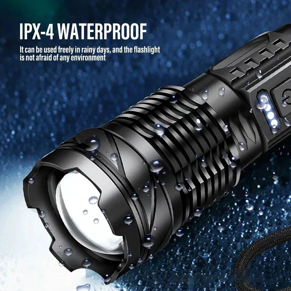 Powerful LED Flashlight Waterproof