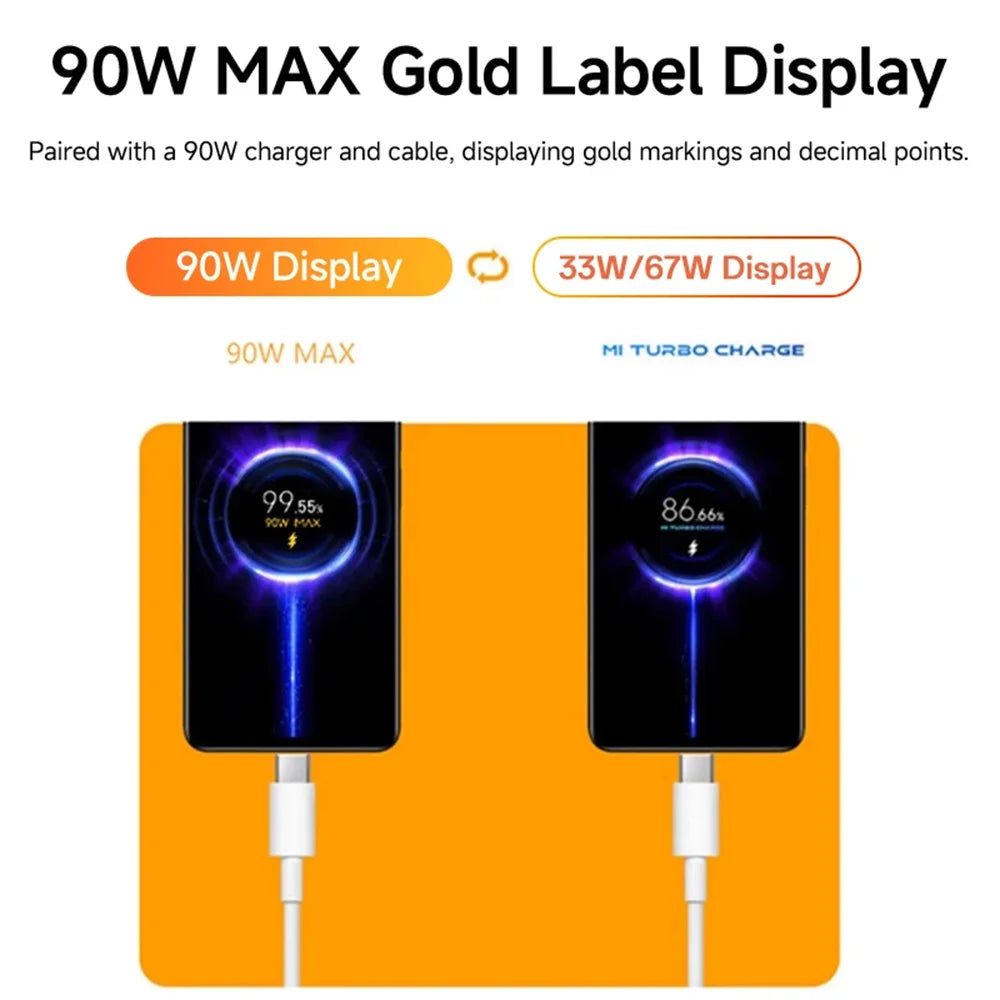 90W USB Fast Charging Adapter with Type C