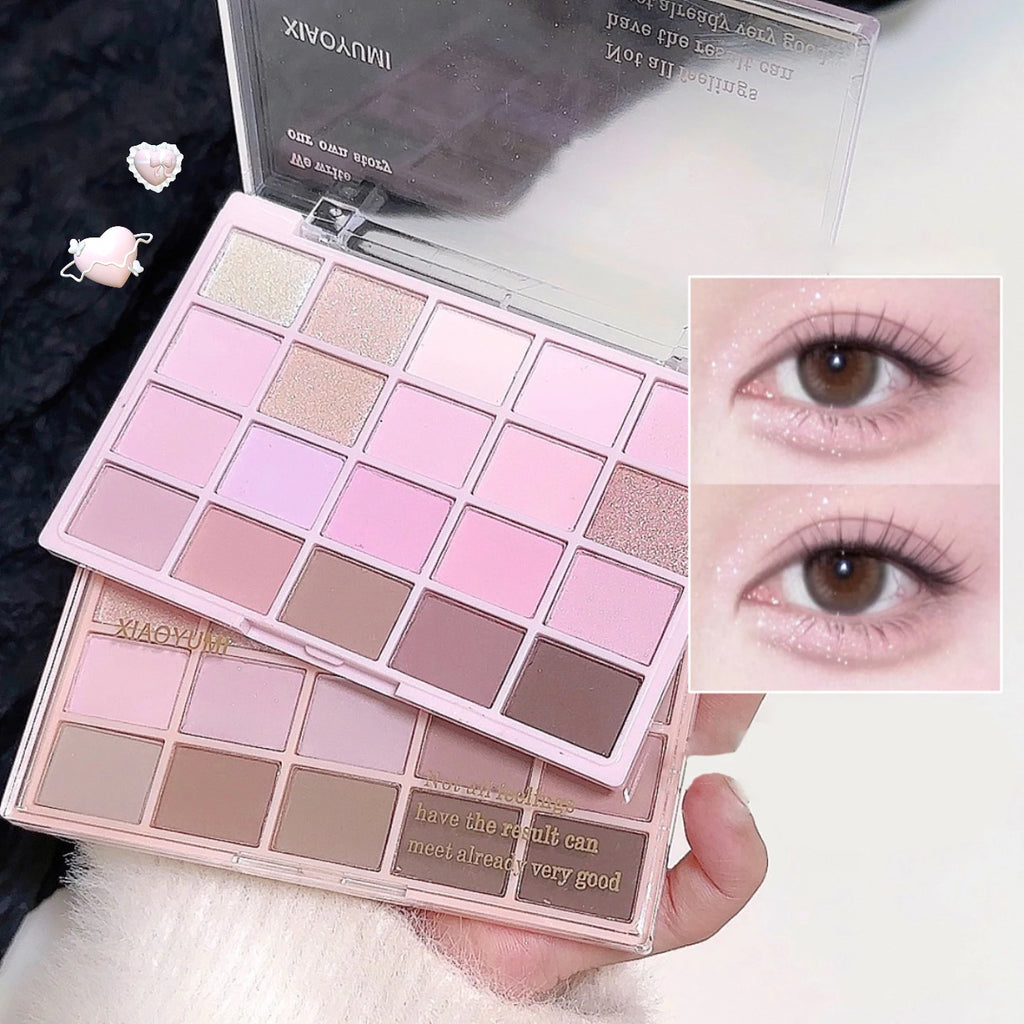 20-color eye shadow tray