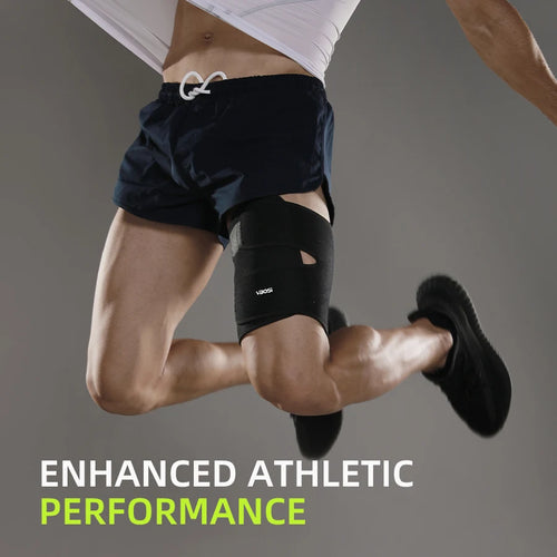 1 Pc Women Men Neoprene Adjustable Breathable Thigh Support Sleeve