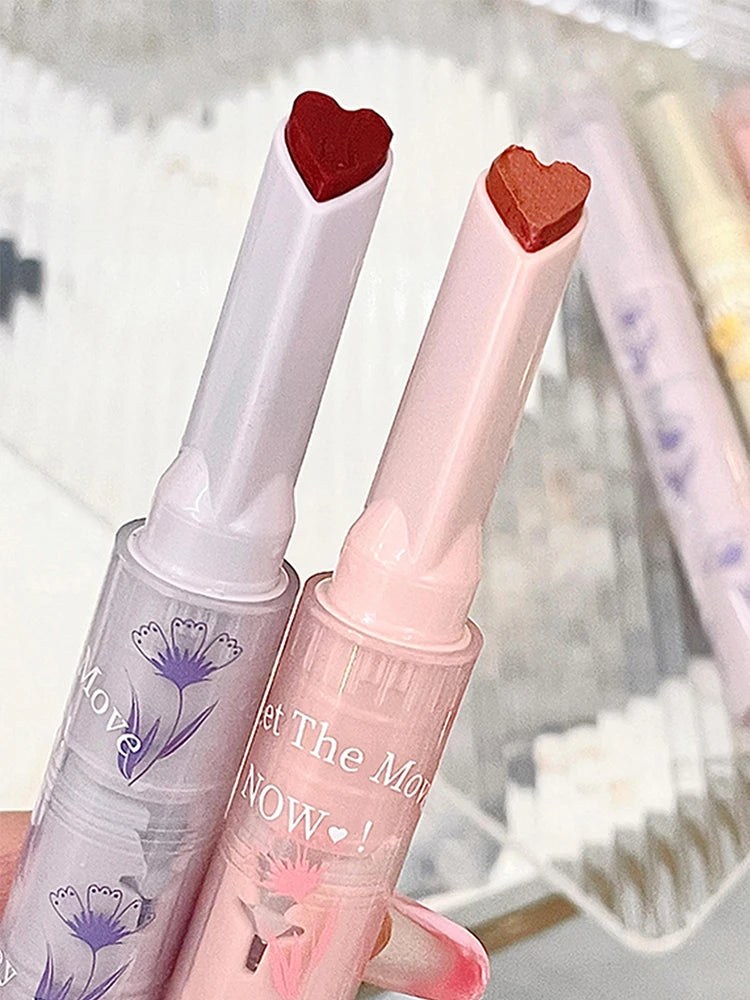 Gege bear flower lipstick with love
