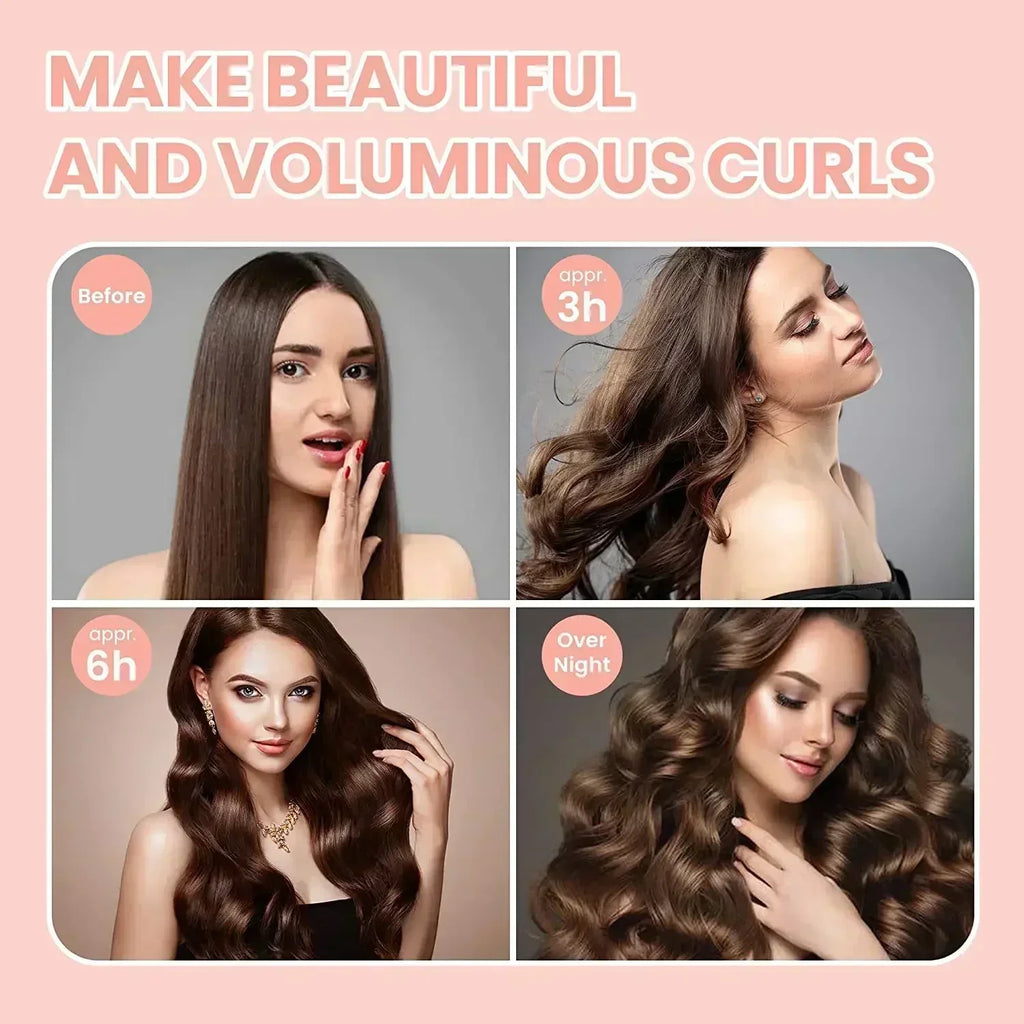 Heatless Hair Curler Curling Rod,Hair Styling Tools
