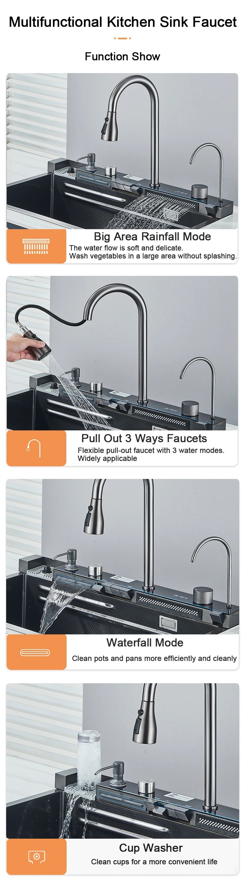 304 Stainless Steel Kitchen Sink