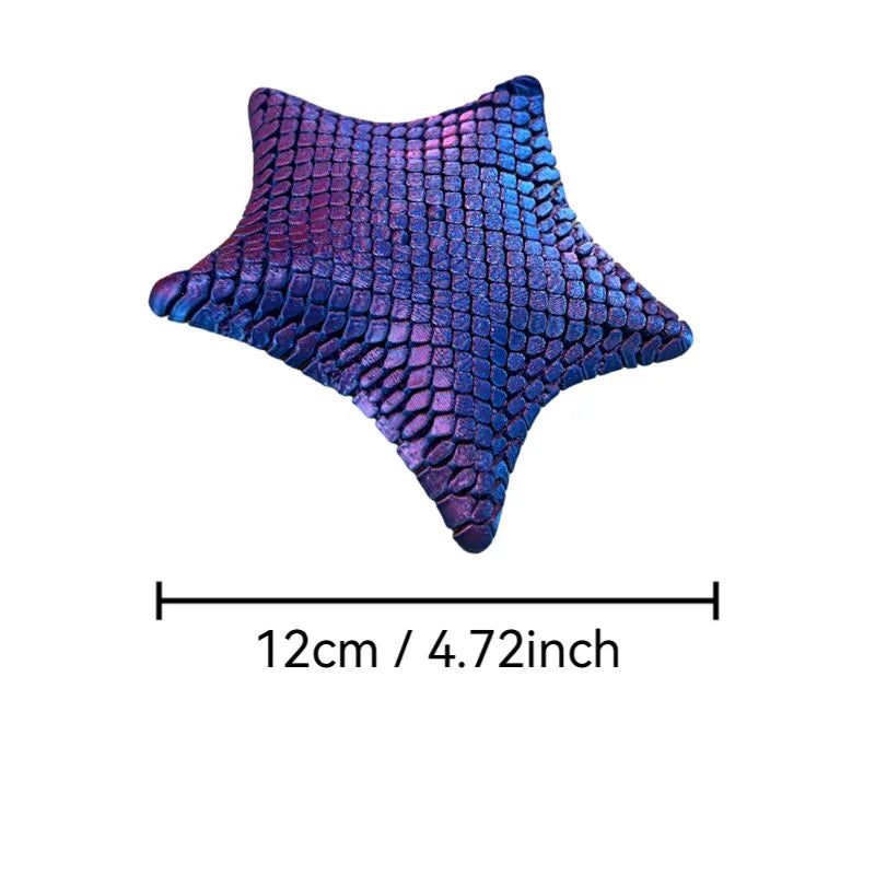 3D Printed Articulated Starfish Stress Relief Toy