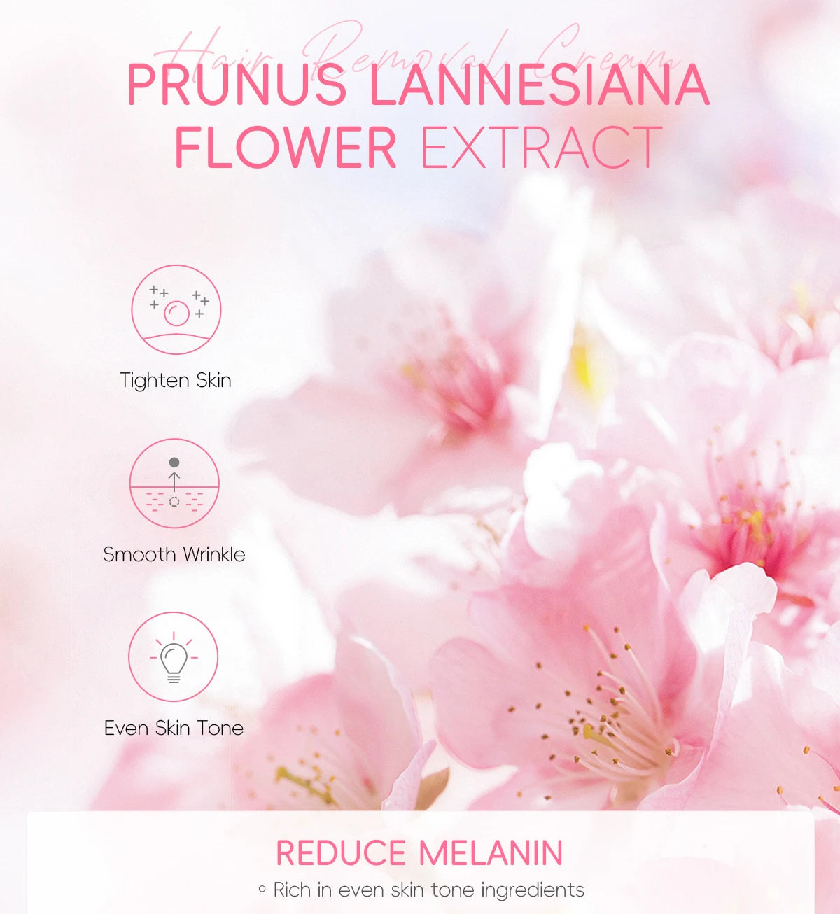 Sakura Hair Removal of Arm Armpit Legs,for Men Woman