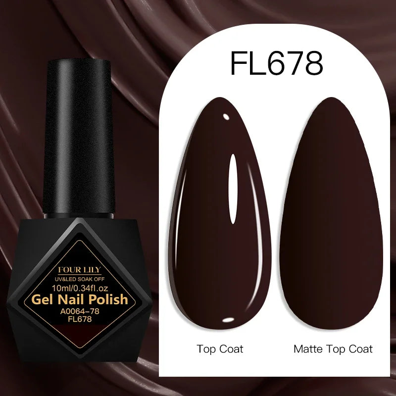10ml Gel Nail Polish 162 Colors