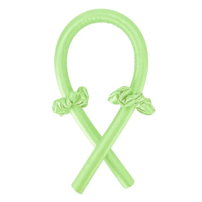 No Heat Silk Curls Ribbon Hair Rollers