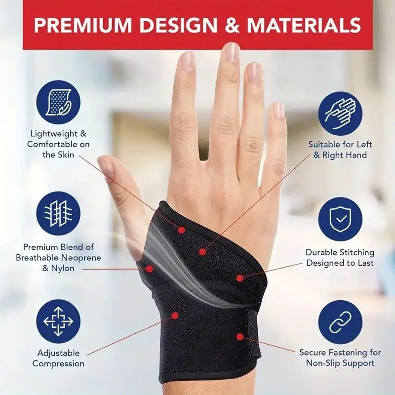Adjustable Wrist Brace Perfect for Women & Men