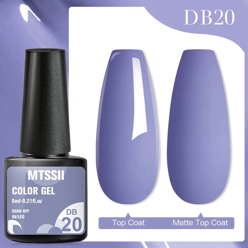 Gold Sliver Reflective Nail Gel Polish