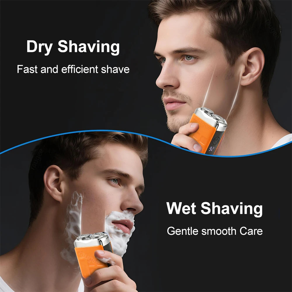 Electric Shaver for Men Dual-Head Blade Electric Razor