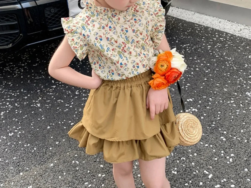 2PCS Girls' Suit Summer 2026