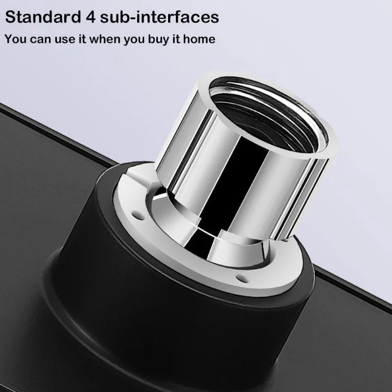 360° Mini-Surround Pressurized Shower