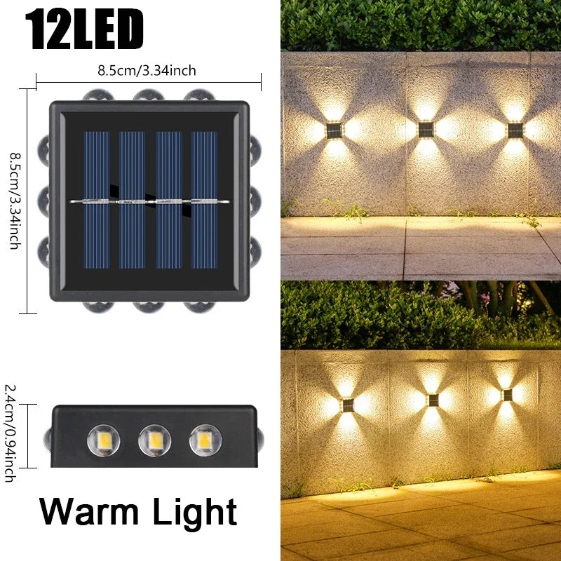 Solar Wall Lamp for Outdoor
