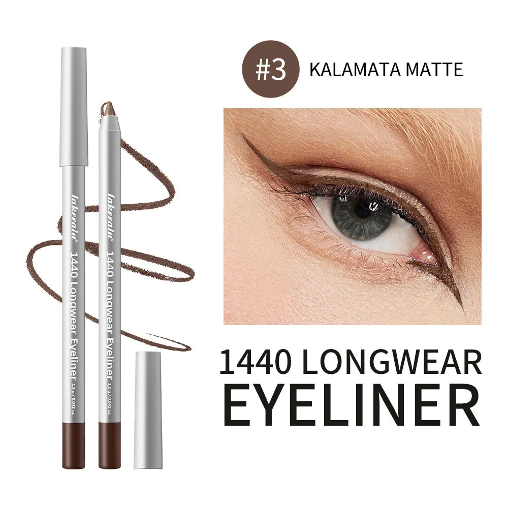 12 Colors Eyeliner Pencil Long-lasting