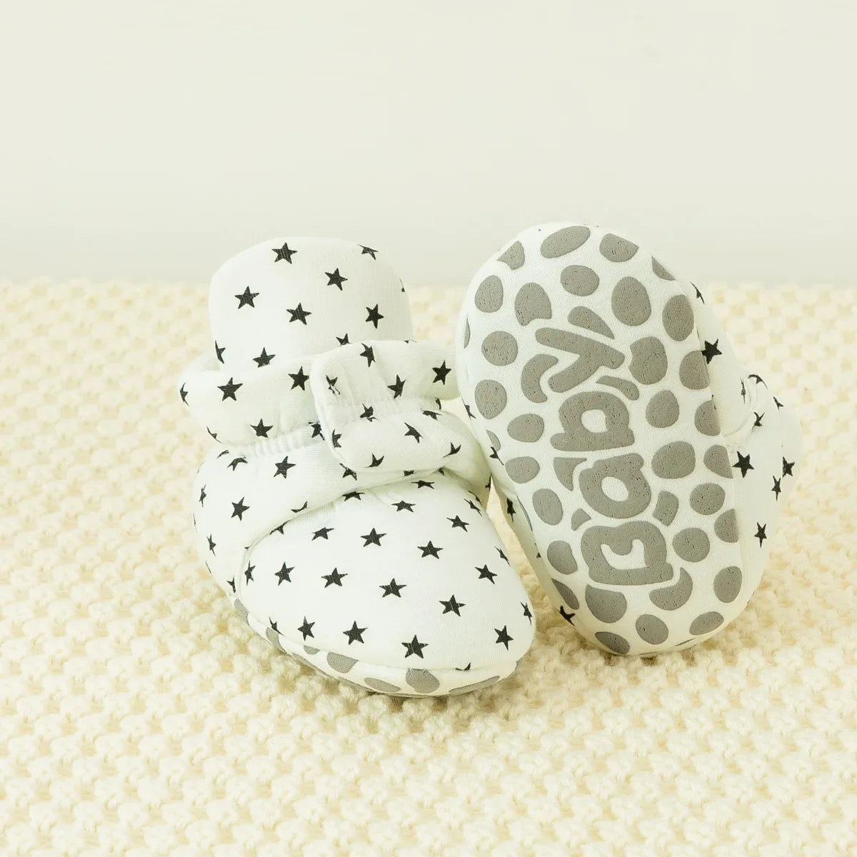 Winter Warm Baby Boys Girls Booties Newborn Stars Fluff Toddler First Walkers Cotton Comfort Soft Anti-slip Infant Shoes Socks