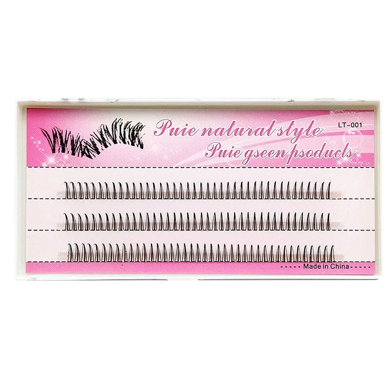 New A/M Shape Professional Makeup Individual Lashes