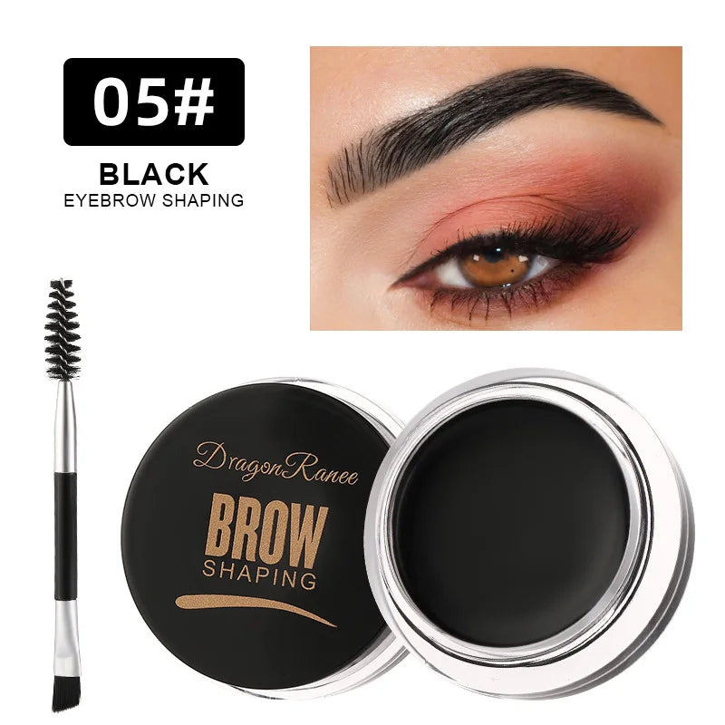White Bushy Eyebrow Gel - European & American Style