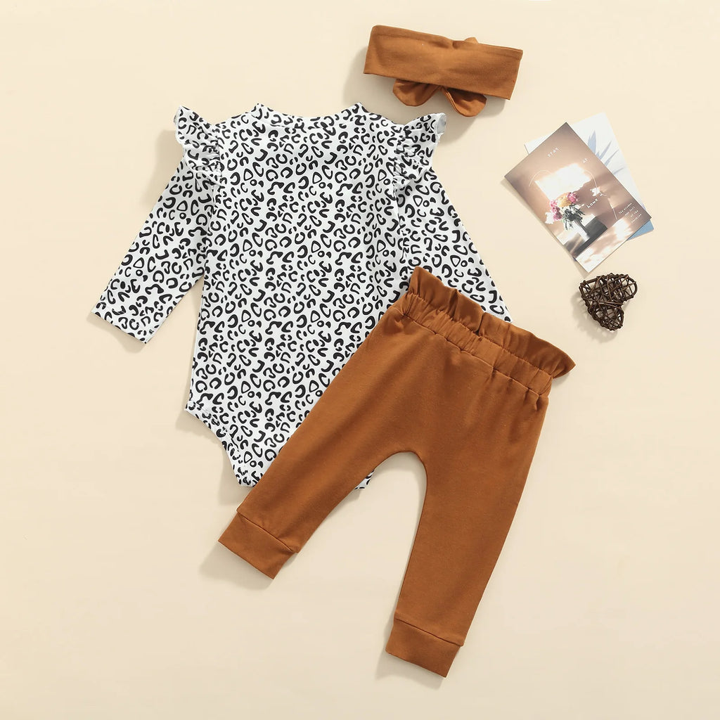 Baby Girls 3Pcs Fall Outfits