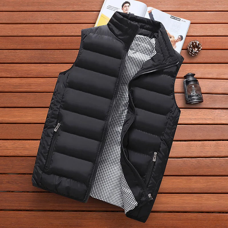 Men Vest Windproof Men Jacket