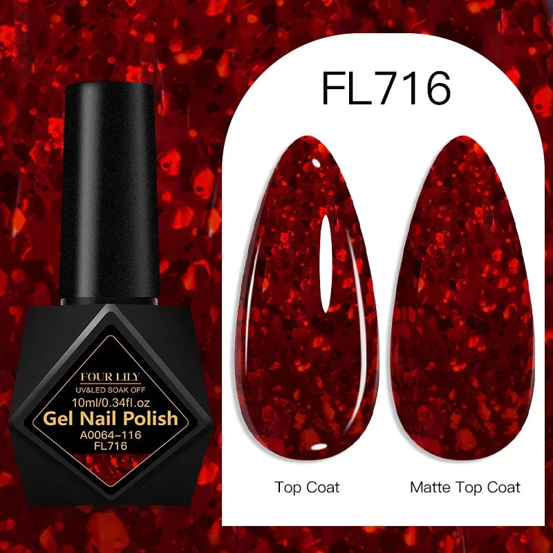 10ml Gel Nail Polish 162 Colors