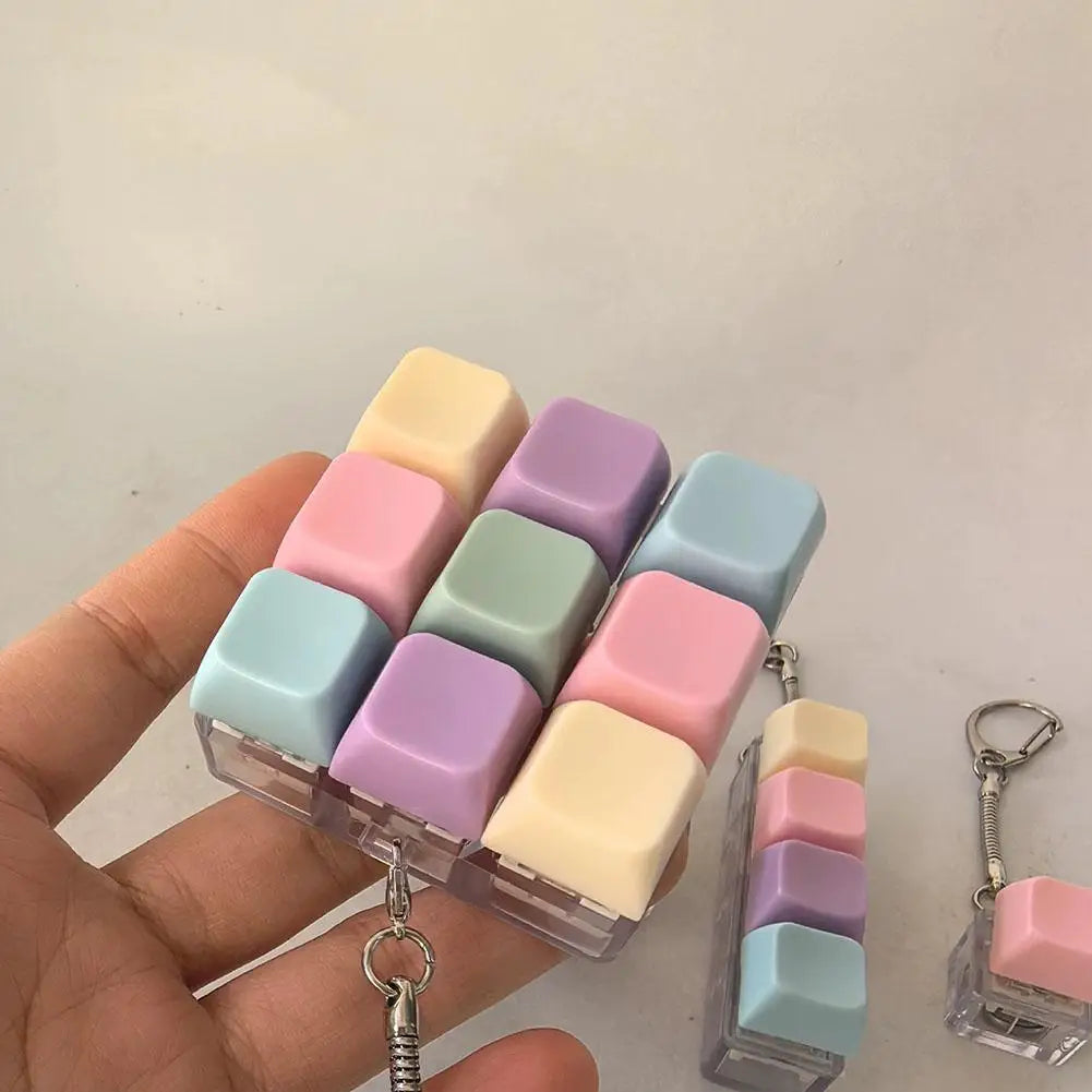 1/4/5/9 Button Keyboard Fidget Clicker(Without LED lights)