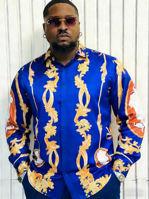 2026 Men's Fashion Casual Long Sleeve Shirt HD Color