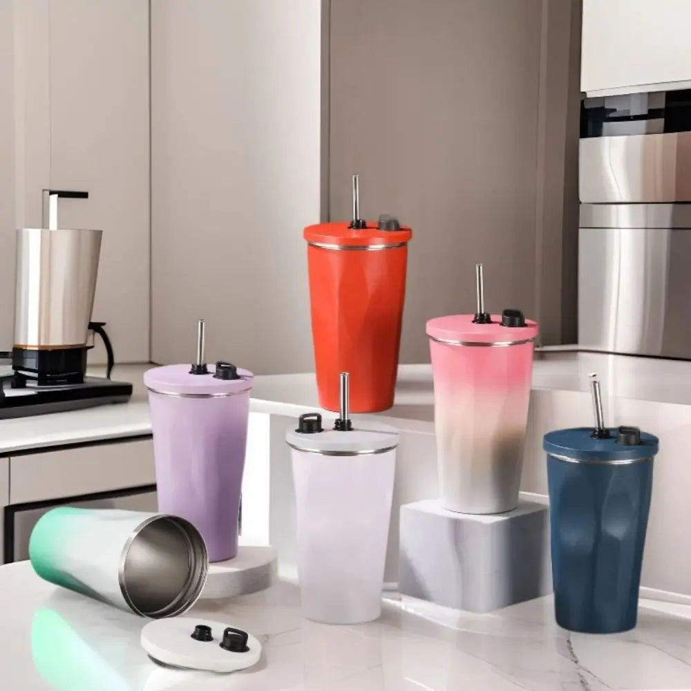 Insulated Tumbler Vacuum Insulated with Straw