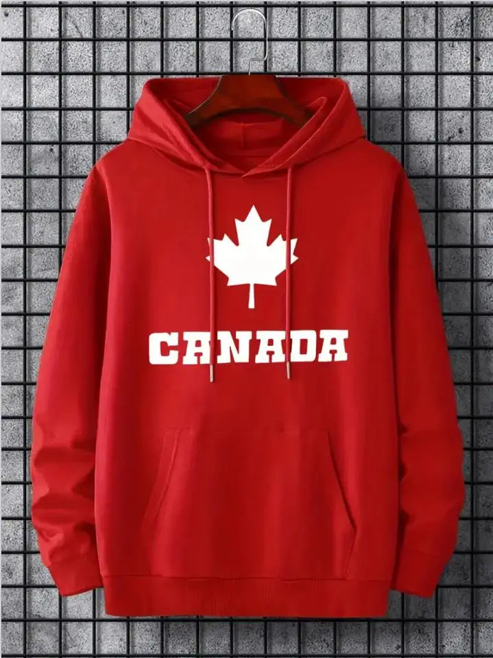 Men’s hoodies with Canada logo design