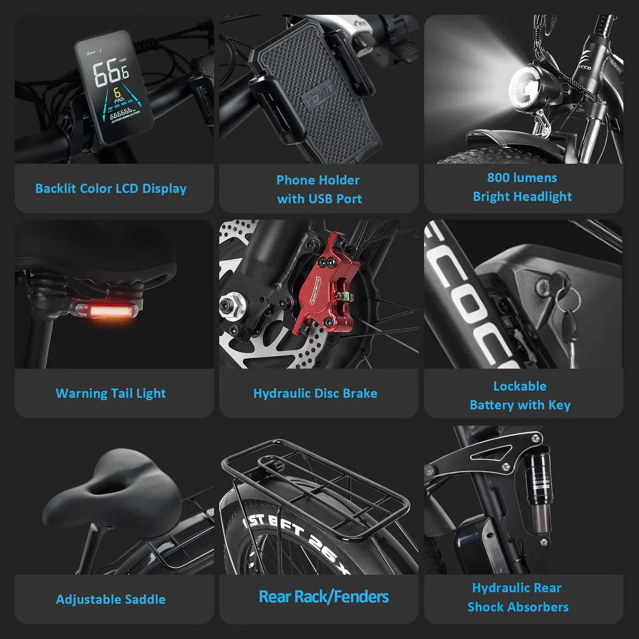E-BYCCO EB7 Pro E-bike 3000W Dual Motor