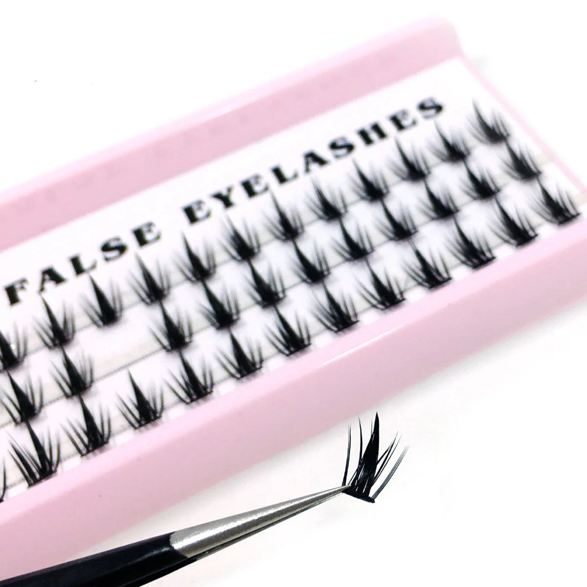 New A/M Shape Professional Makeup Individual Lashes