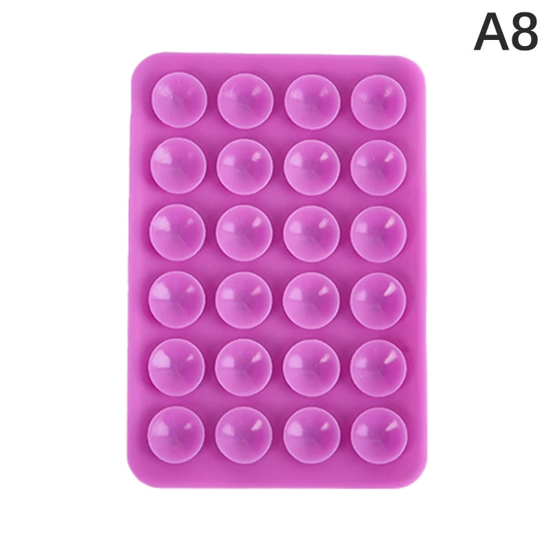 Double Side Silicone Suction Pad For Mobile Phone Fixture