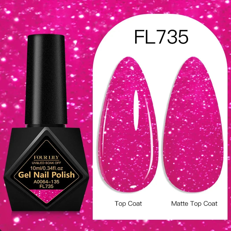 10ml Gel Nail Polish 162 Colors