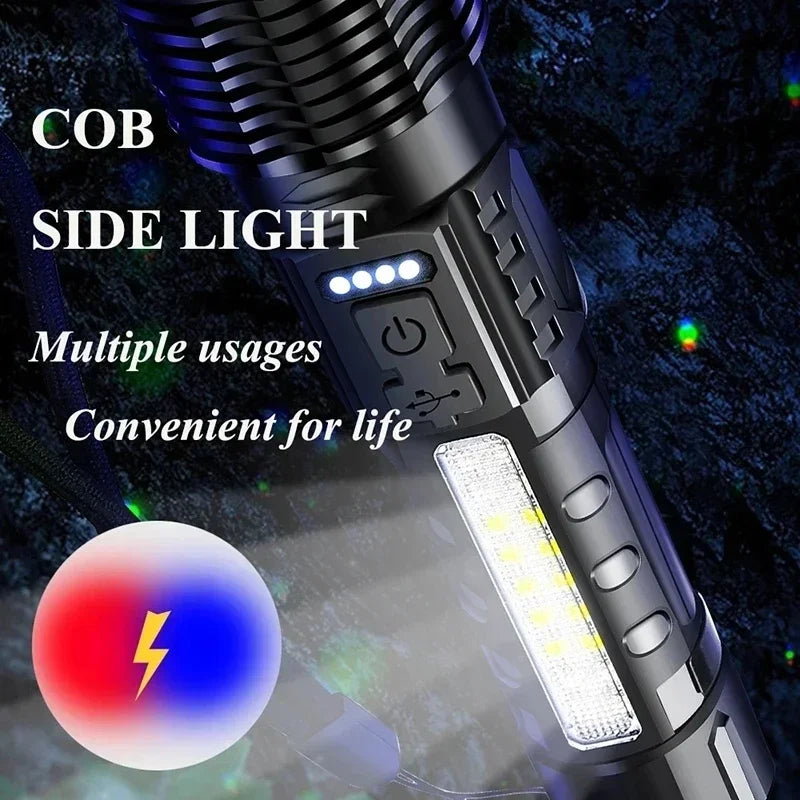 Powerful LED Flashlight Waterproof
