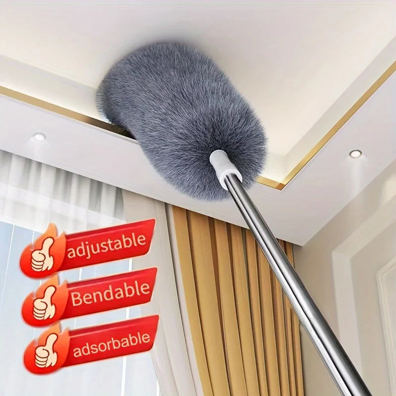Multifunctional retractable duster