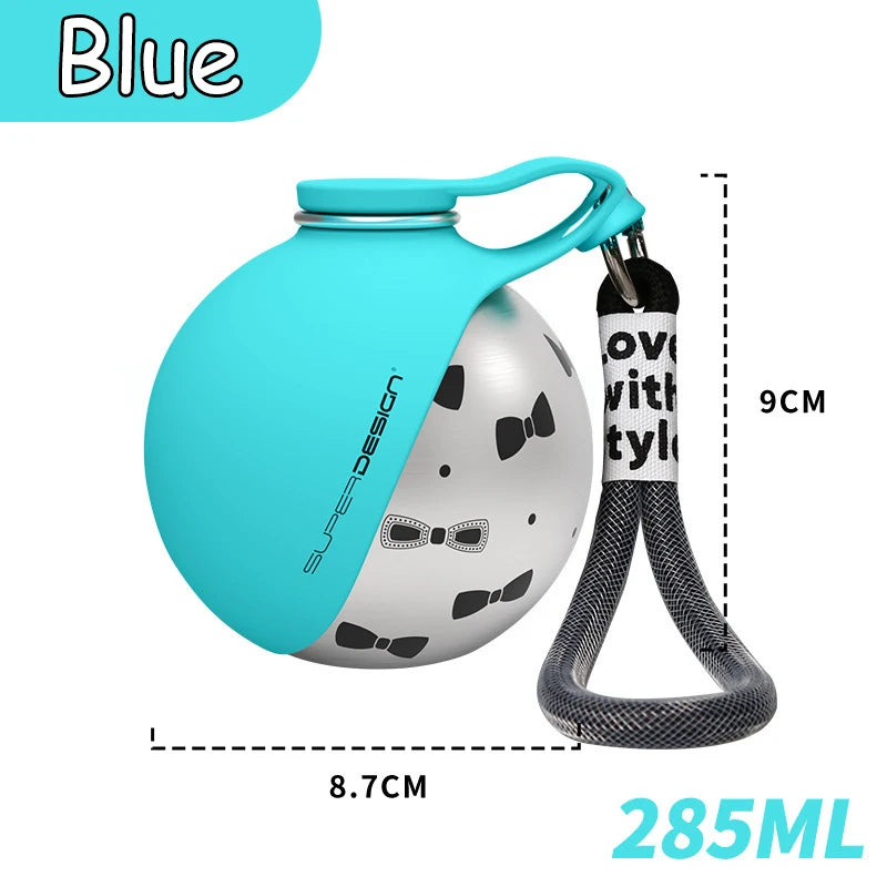 Proof Compact Dog Travel Water Bottle for Small Dogs