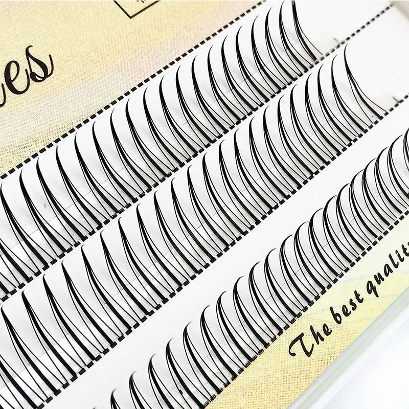 New A/M Shape Professional Makeup Individual Lashes