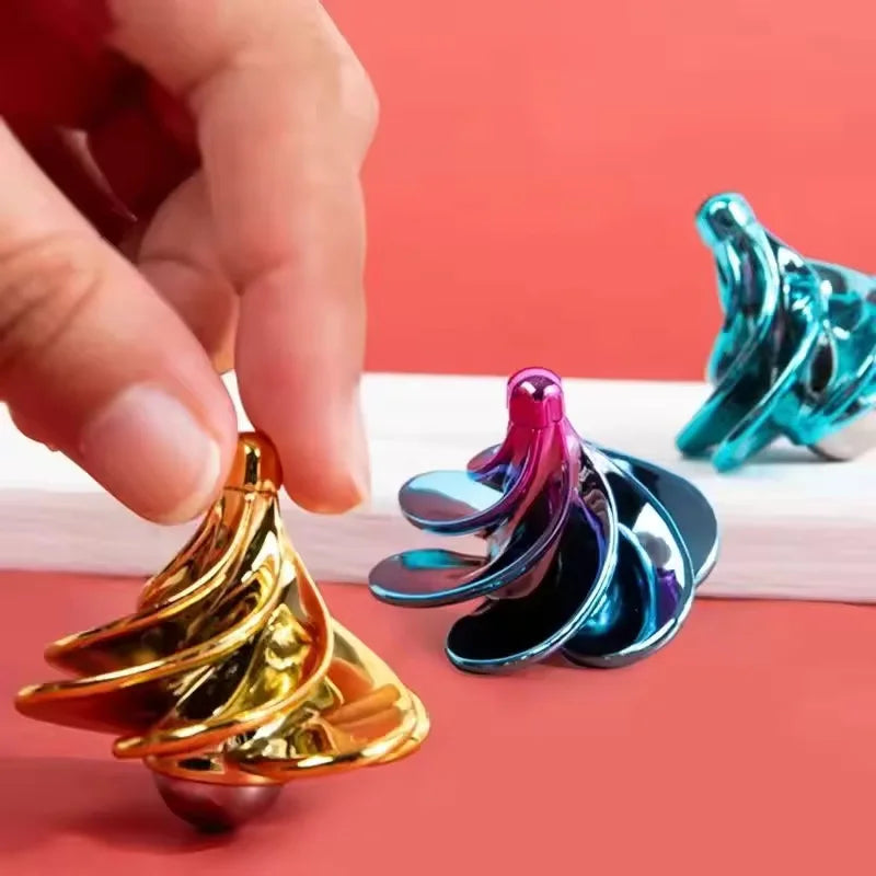 Desk Wind BlowingToy Rotating Pocket Toy for Stress Relief
