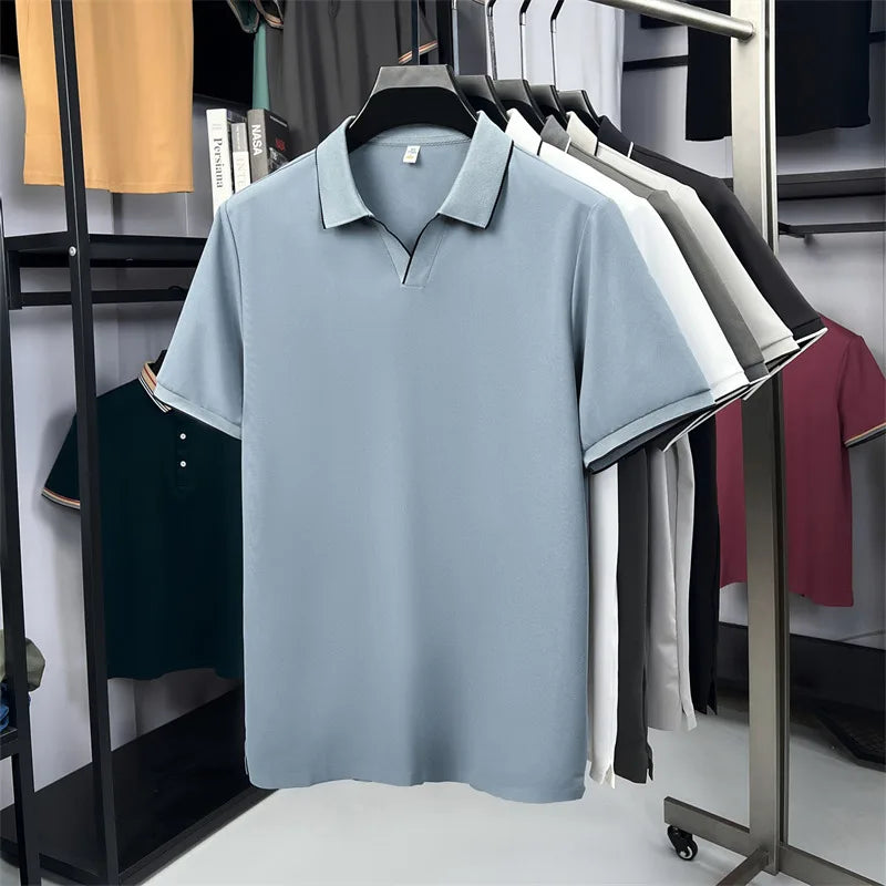 Light luxury T-shirt for men's wear