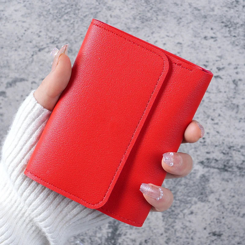 Simple And Short Lady Purse