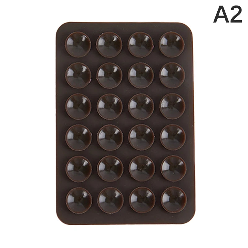 Double Side Silicone Suction Pad For Mobile Phone Fixture