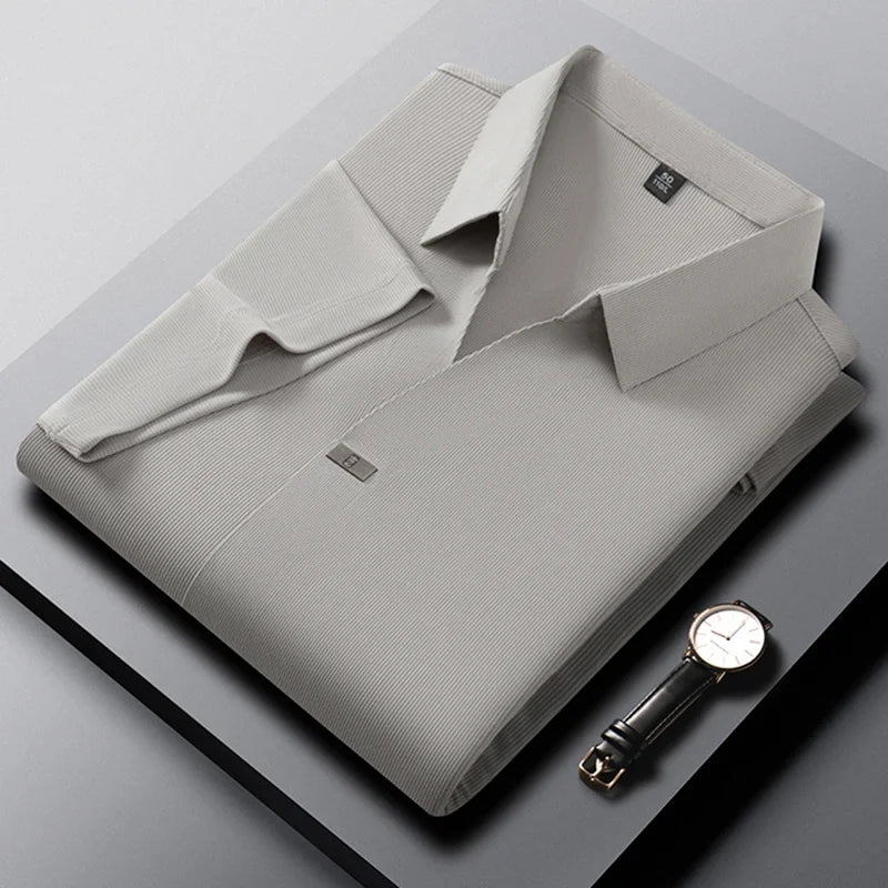 Men's Casual and Fashionable Solid Color T-Shirt